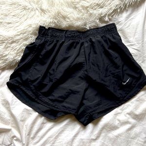 black nike dri-fit shorts